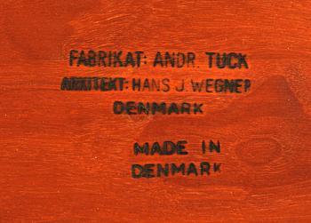 SYBORD, "AT-33". Hans J. Wegner, Andreas Tuck, Danmark, teak.