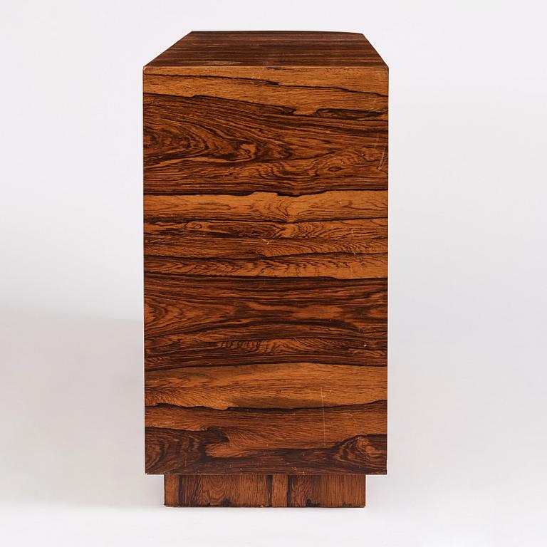 Greta Magnusson Grossman, a zebrano veneered sideboard, Firma Studio, Stockholm 1930s.