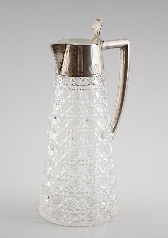 VINKANNA, silver, CG Hallberg, Stockholm 1894.