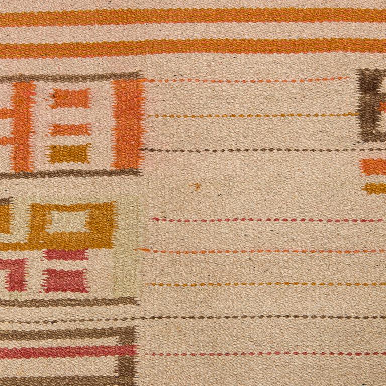 Impi Sotavalta, Karvalankamatto, Aaltosen Mattokutomo, Kiikka 1930-luku. Noin 290 x 190 cm.