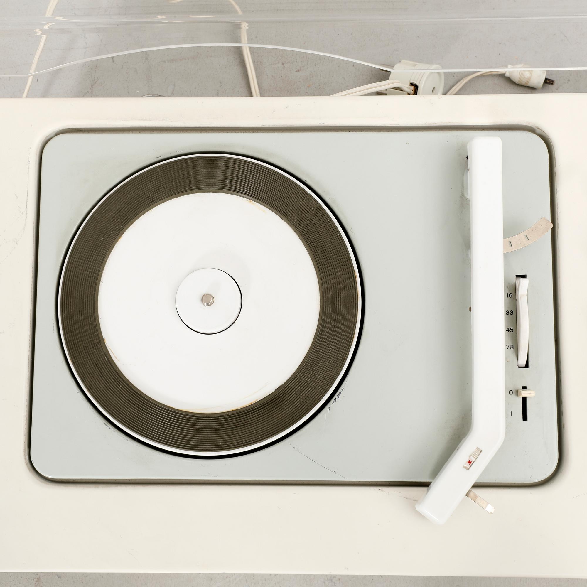 Dieter Rams & Hans Gugelot, radiogramophone, SK 61 S, Braun.
