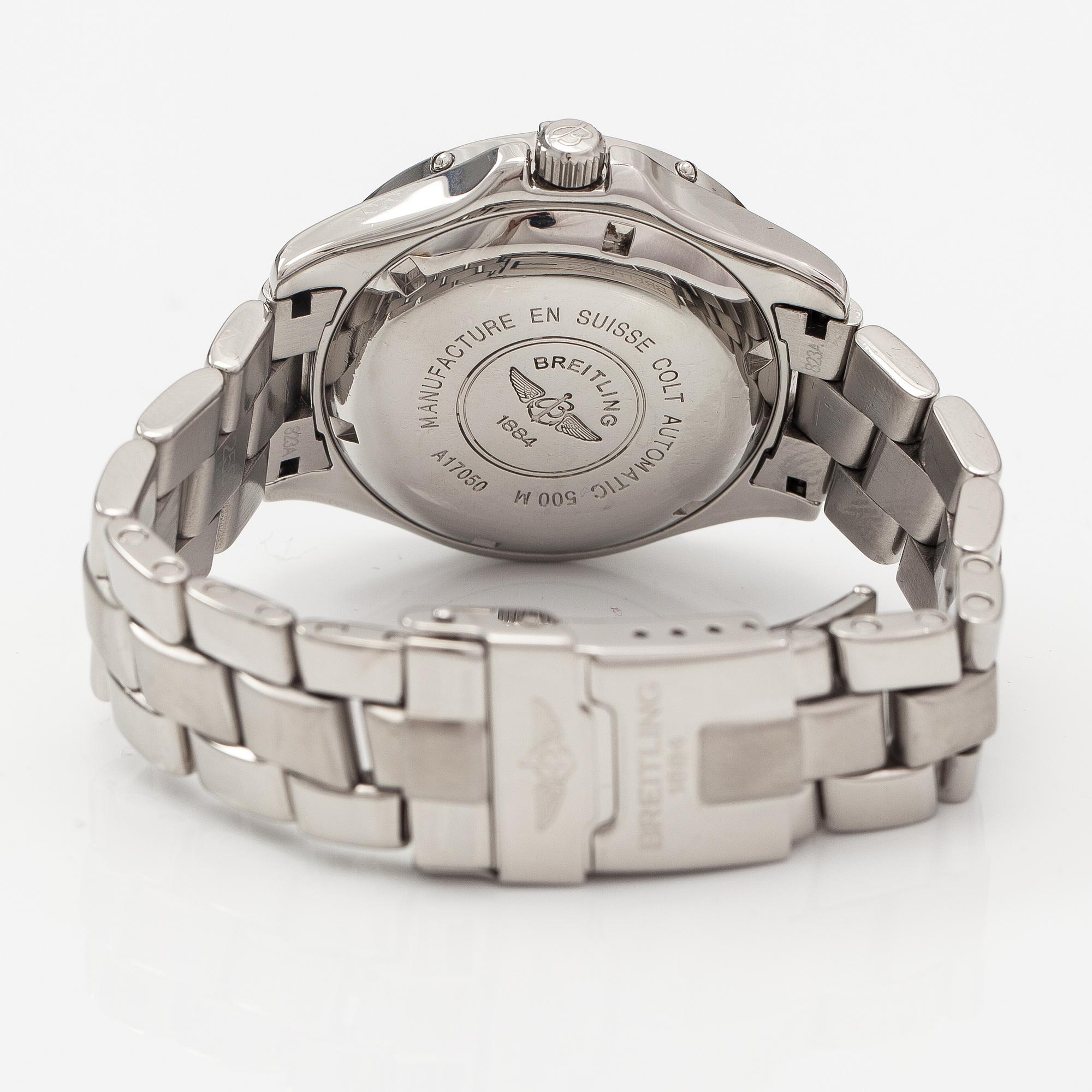 Breitling, Coltocean, wristwatch, 38 mm.