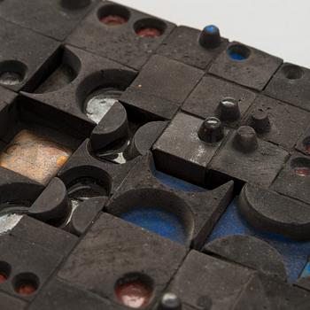 Rut Bryk, relief, keramik, signerad Rut Bryk.