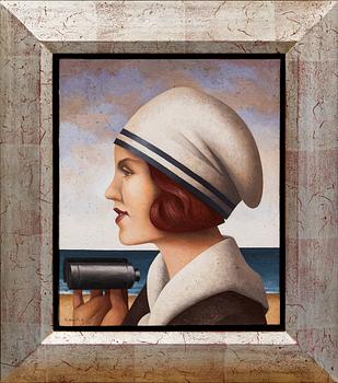 FABIO HURTADO, oil on canvas, signed and dated a tergo.
