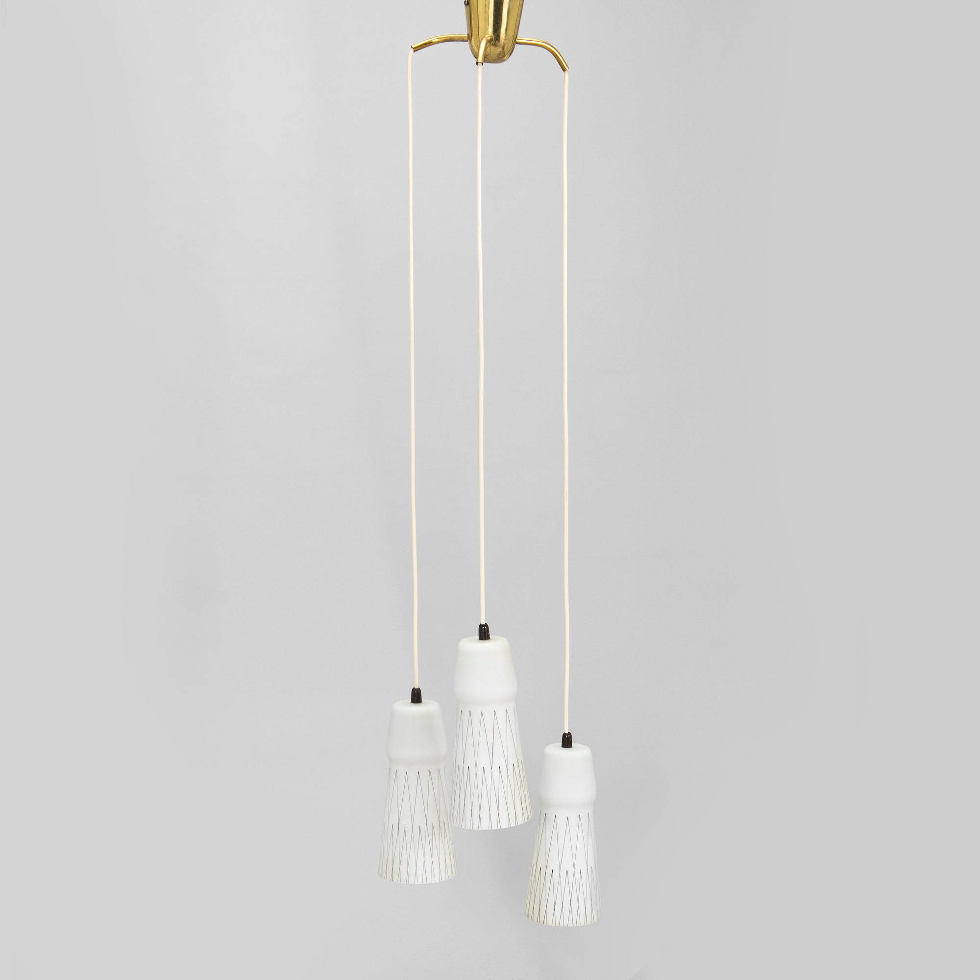 Lisa Johansson-Pape, a 1950s pendant light for Stockmann Orno.