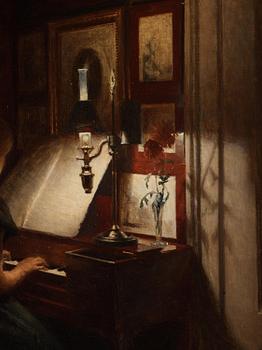 Peter Ilsted, Evening music at the piano.