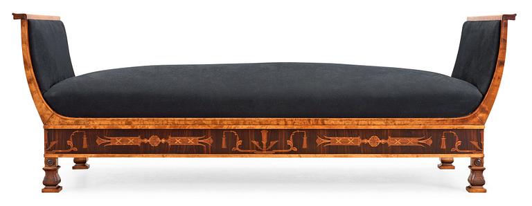 A Swedish Grace couch, possibly by Carl Malmsten, Svenska Möbelfabrikerna, Bodafors , 1920's.