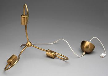 LAMPOR, 3 st, mässing, Josef Frank, Firma Svenskt Tenn.