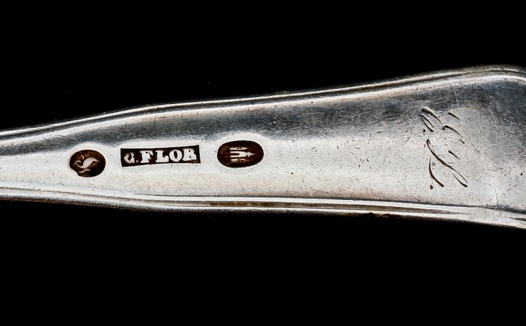 PARTI SILVER, ca 40 delar, Sverige, Danmark, England, Tyskland, 1900-tal. Vikt 1314 g.