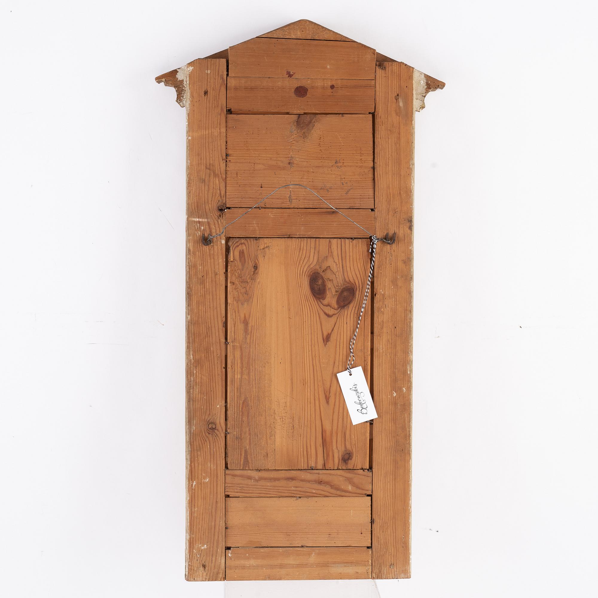 A Swedish mid 19th century mirror.