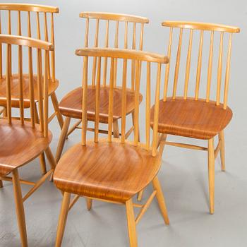 Chairs, 5 pcs, Nesto, Nässjö.