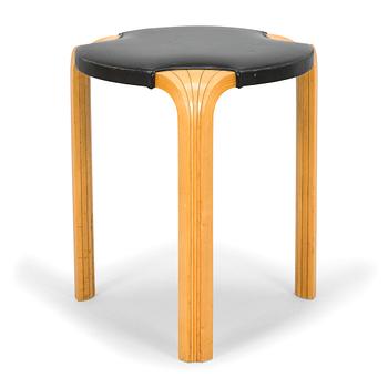 Alvar Aalto, a 1990s 'X600' stool for Artek.