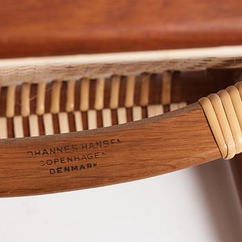 Hans J. Wegner, a pair of "The Chair", JH501, Johannes Hansen, Denmark.