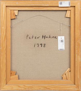 Peter Hahne, olja på duk, a tergo signerad och daterad -98.