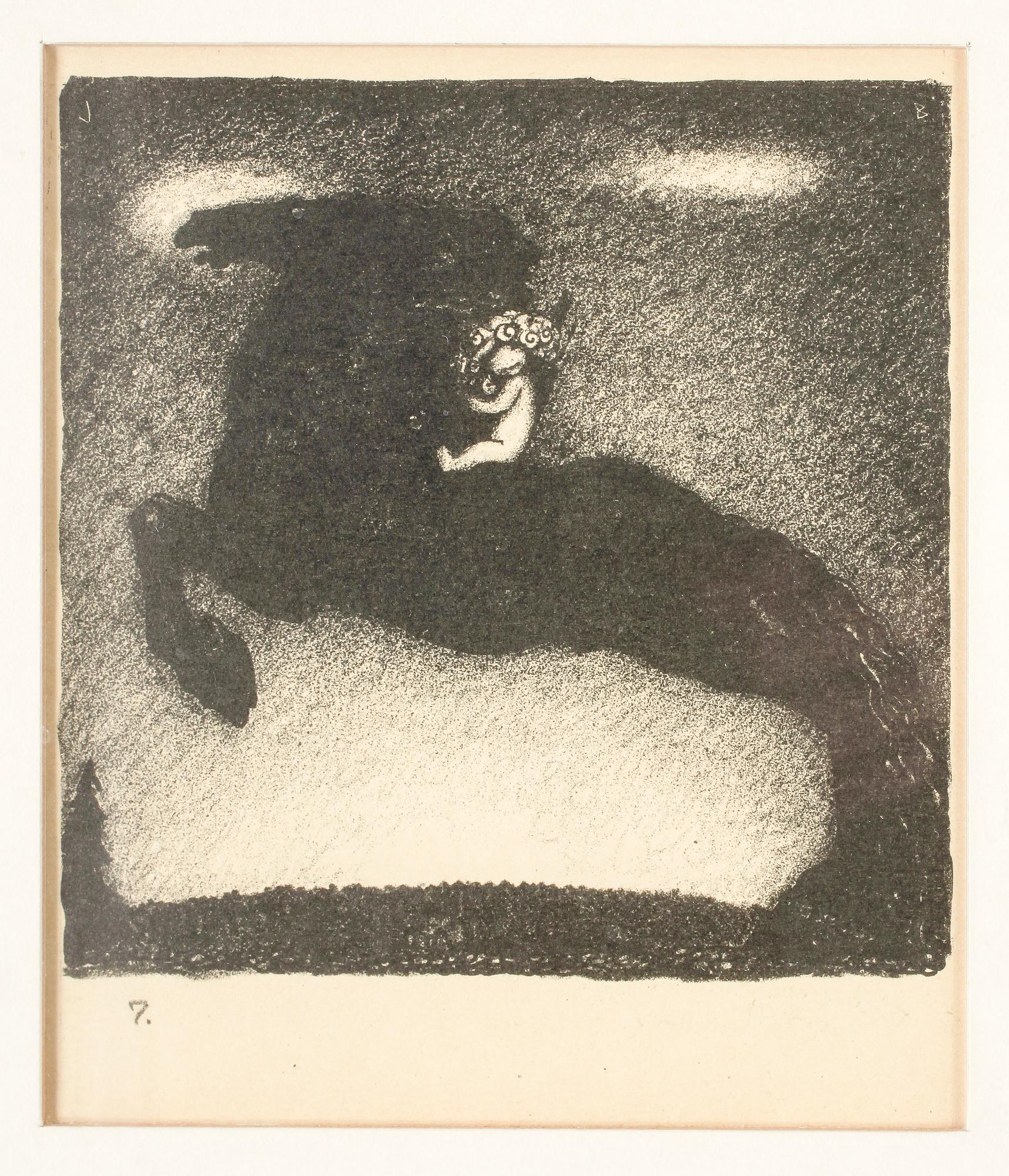 JOHN BAUER, litografi.