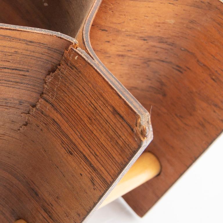 Torsten Johansson, 2 jacaranda wine racks for AB Formträ, Värnamo, 1960s/1970s.