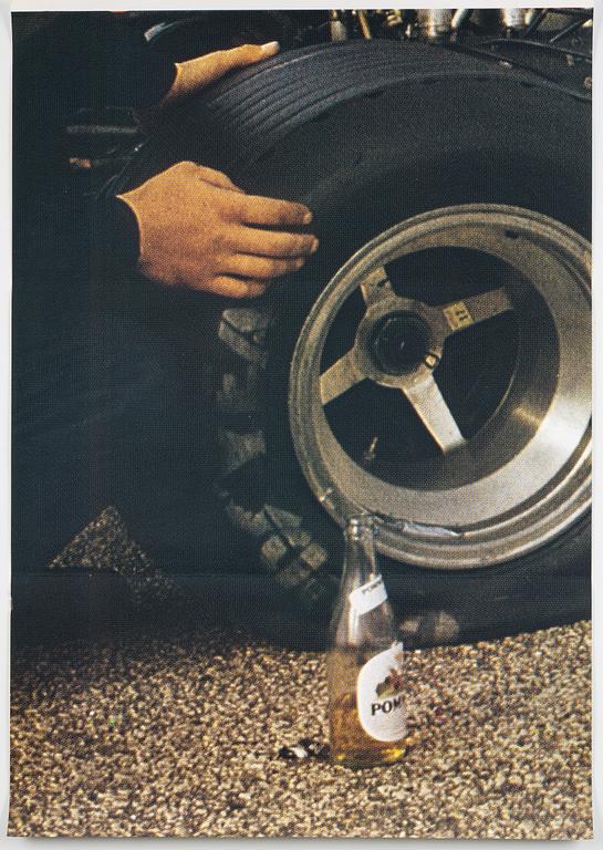 Reklamaffisch, "Pommac sommaren 1973".
