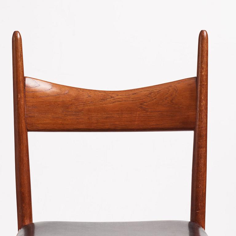 H. Vestervig Eriksen, stolar, 4 st, Brøderna Tromborg, Danmark 1950-tal.