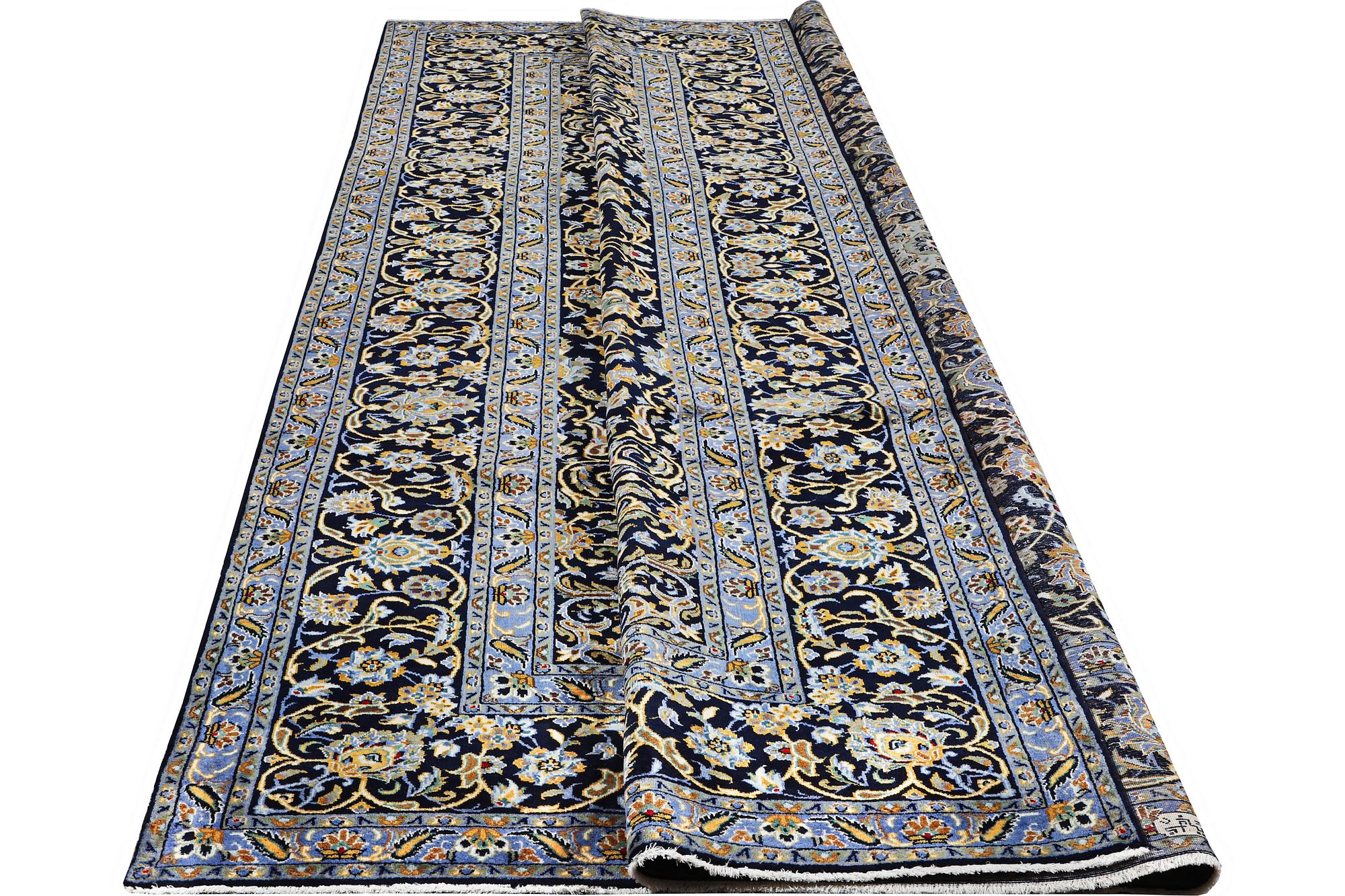 A carpet, Kashan, c. 393 x 297 cm.