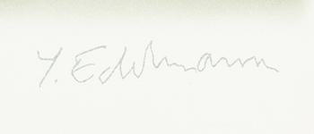 Yrjö Edelmann, "Stringed blue ocean".