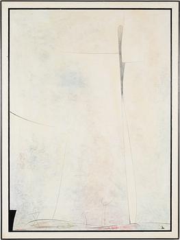 Albert Johansson, olja på pannå, signerad. Daterad 1979 a tergo.