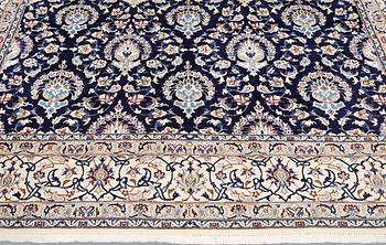 A carpet,  Nain Part Silk, sk 9 LAA, 352 X 250 cm.