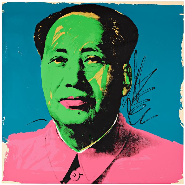 Andy Warhol, "Mao".