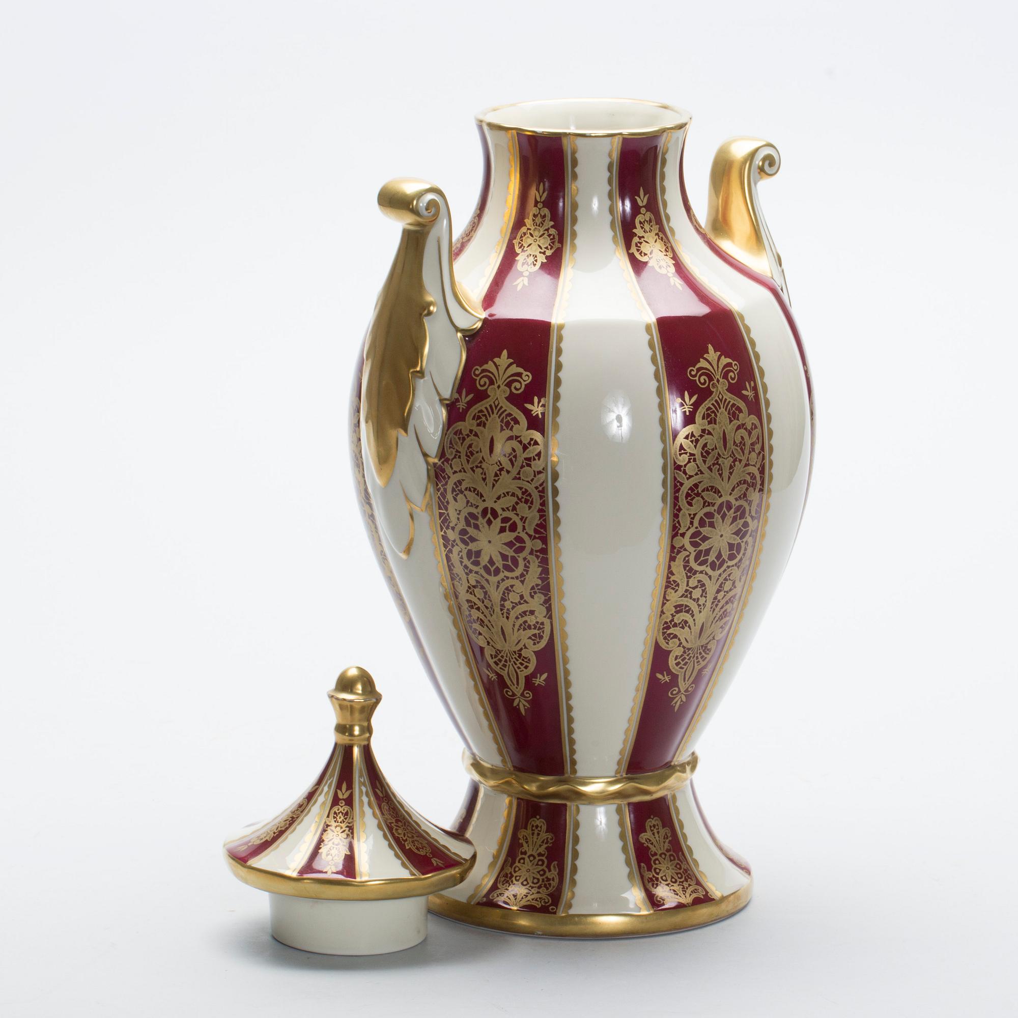 LOCKURNA, porslin, Koenigszelt, Tyskland, 1900-talets mitt.