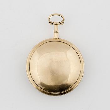 HERRFICKUR, guld 18K, Jacob Kock, Stockholm. Verket numrerat 1791. Tot ca 79 gram.