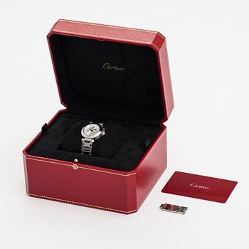 Cartier, Pasha, wristwatch, 27 mm.