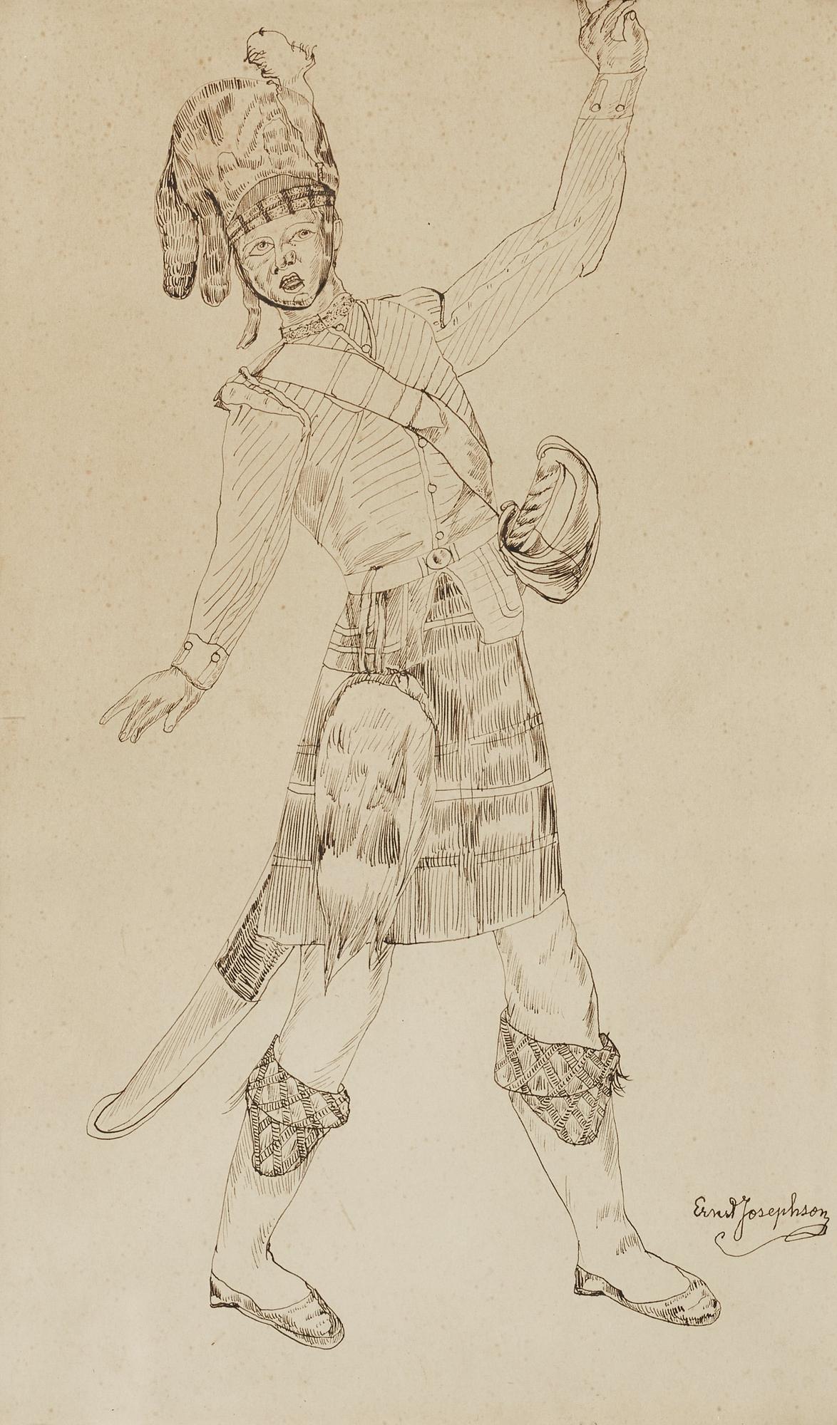 Ernst Josephson, "Högländare" (Highlander).