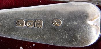 SKEDAR, 2 st, silver, London, England, jugend,  1905.
