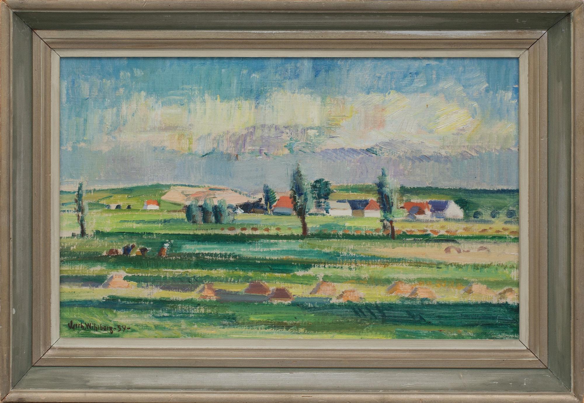 GERHARD WIHLBORG, olja på uppklistrad duk, signerad och daterad -39.