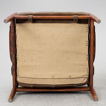 Ingemar Thillmark, armchairs, 2 pcs, "Läckö high" and "Läckö low", OPE, second half of the 20th century.