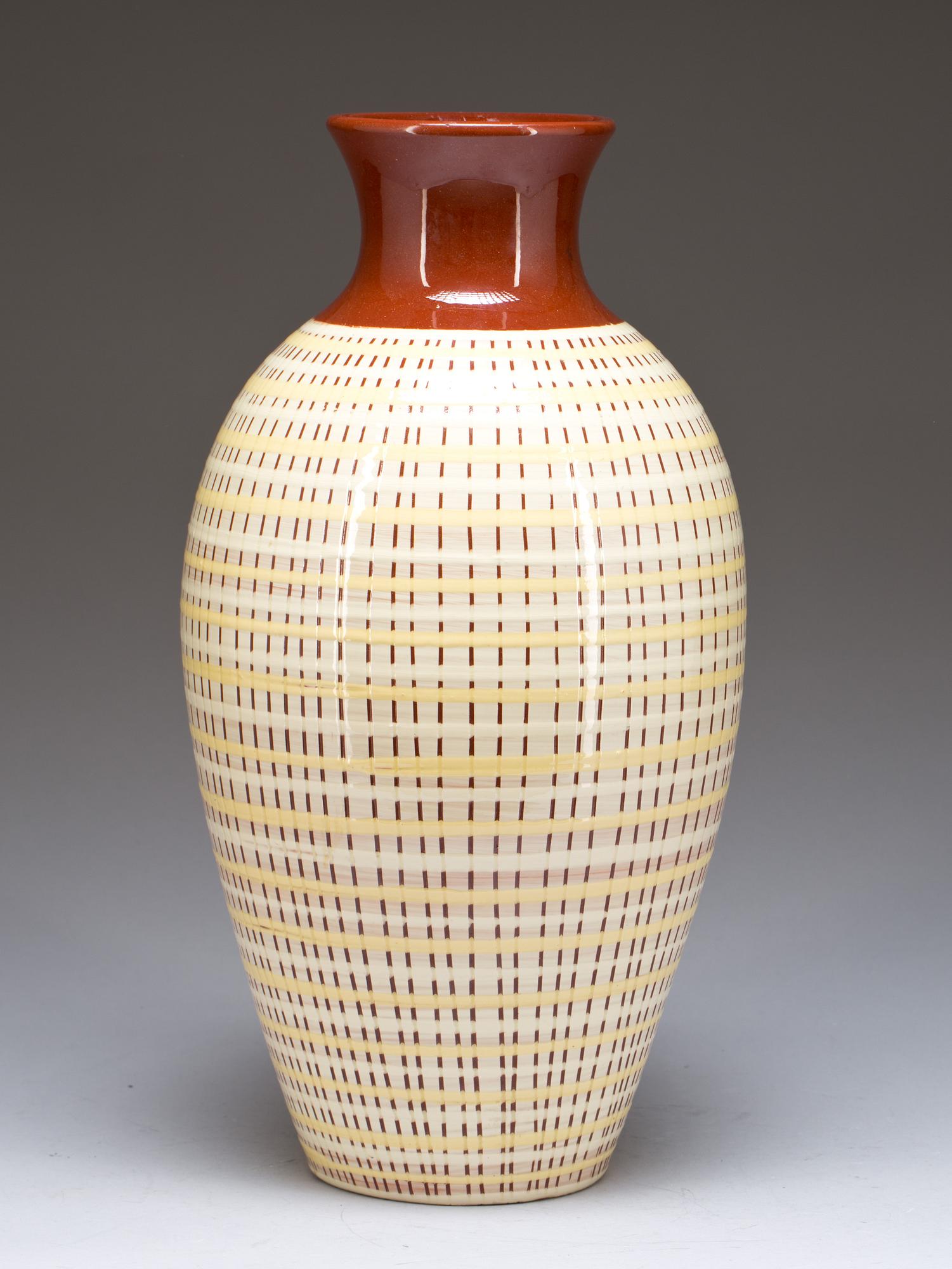 GOLVVAS, lergods, Anna-Lisa Thomson, Upsala-Ekeby.