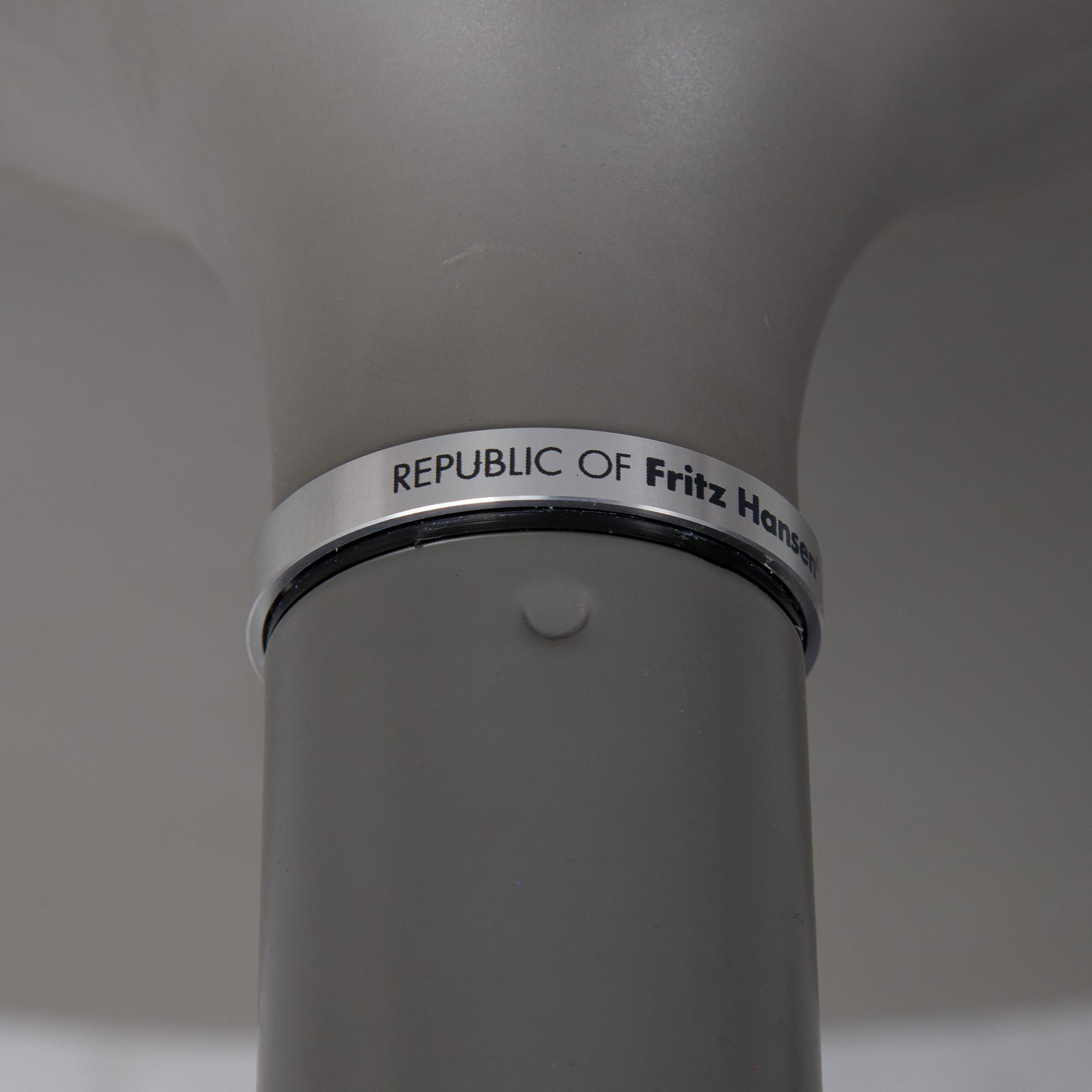 Hiromichi Konno, a set of four 'Rin' chairs from Fritz Hansen, Denmark, 2009.