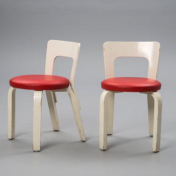 BARNSTOLAR, 2 st, N65, Alvar Aalto, Artek.