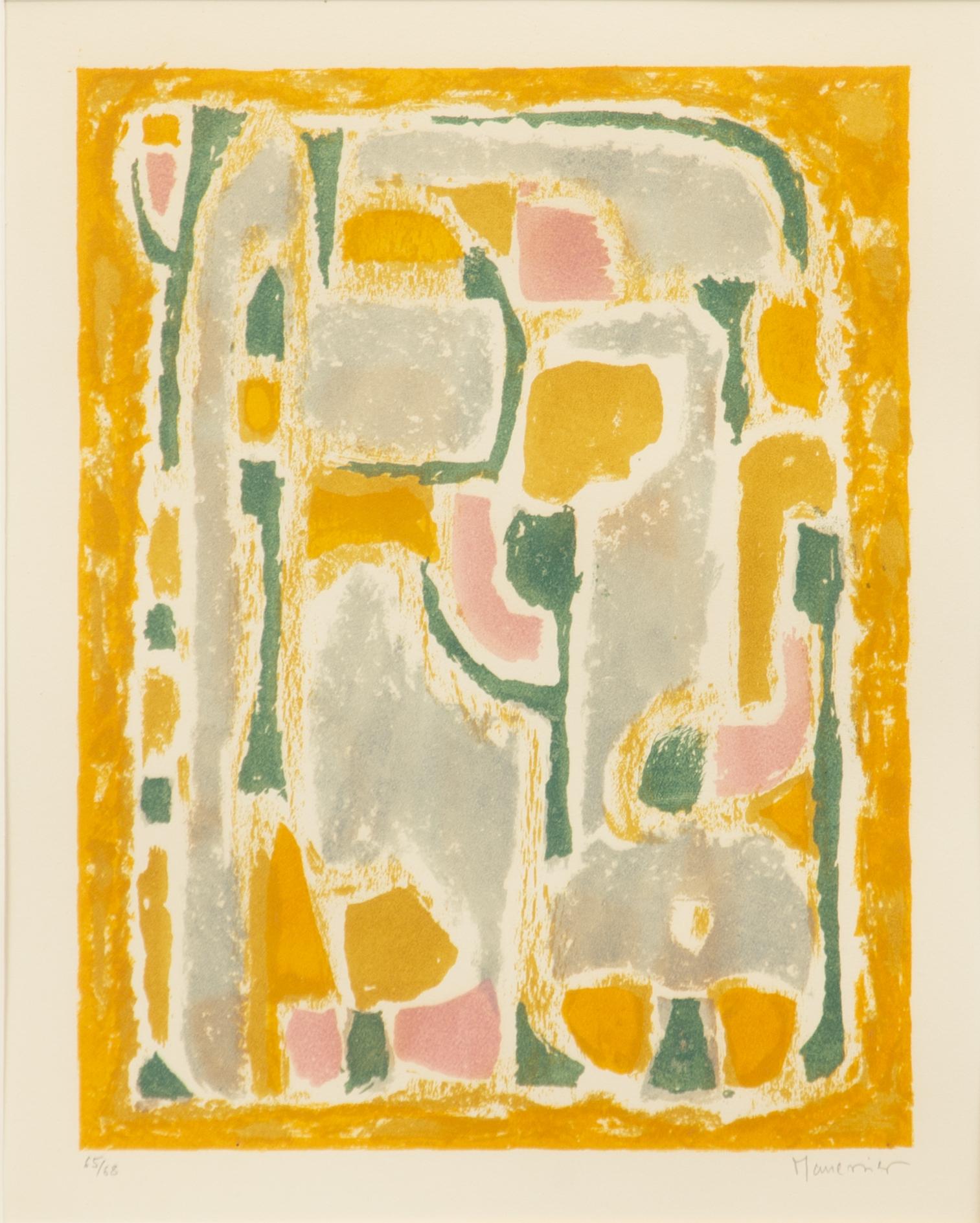 Alfred Manessier, “Sur le thème de Pâques”.