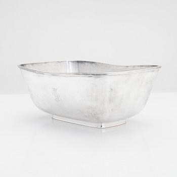 Carl Fredrik Carlman, skål, silver, Stockholm 1955.