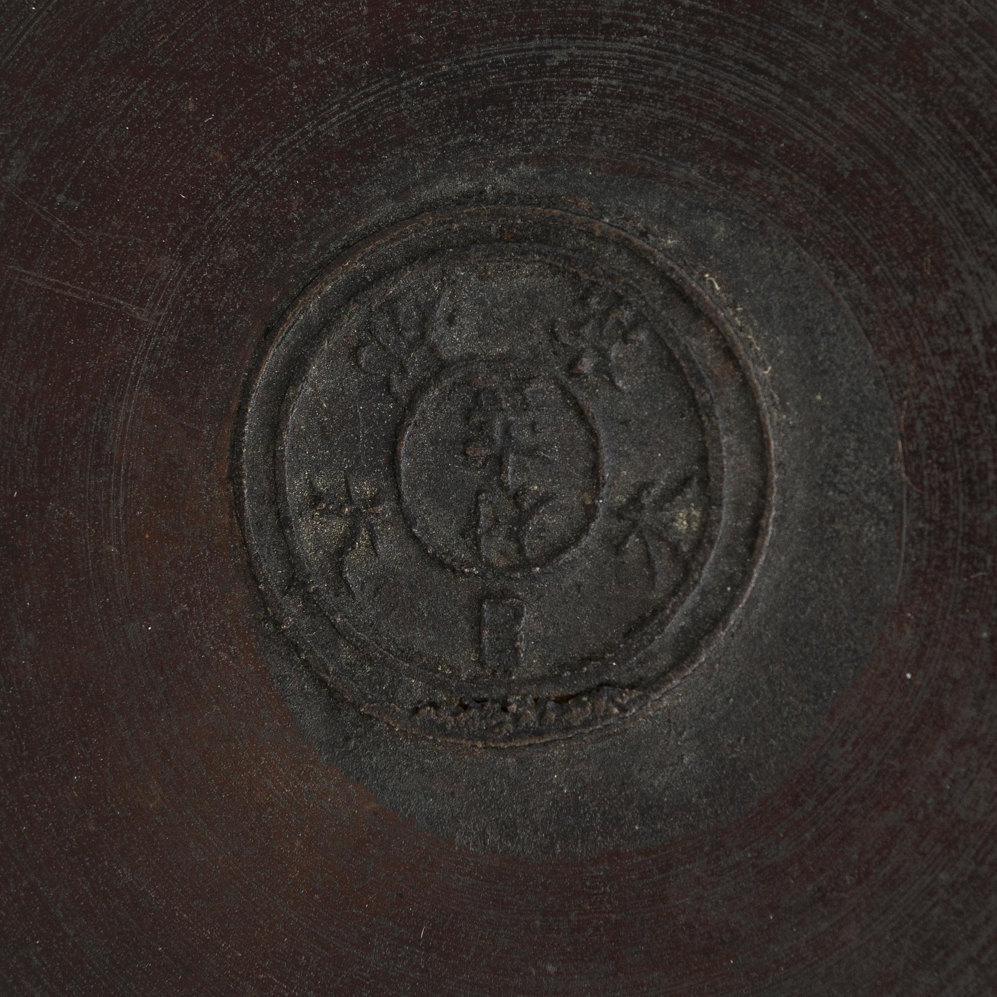 SKÅL, brons, Japan, 1900-talets början.