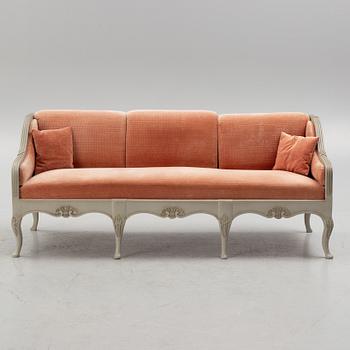 Sofa, Rococo style, 20th century.