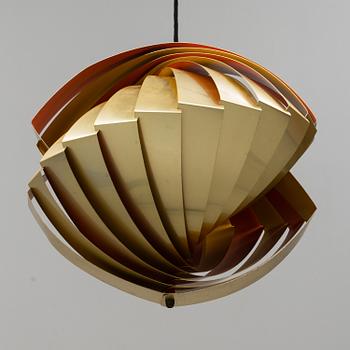 LOUIS WEISDORF, a 'Konkylie'/'Tivoli' ceiling lamp, from Lyfa, Denmark.