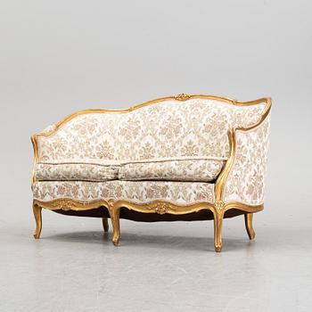 A rococo-style sofa, 20th century.