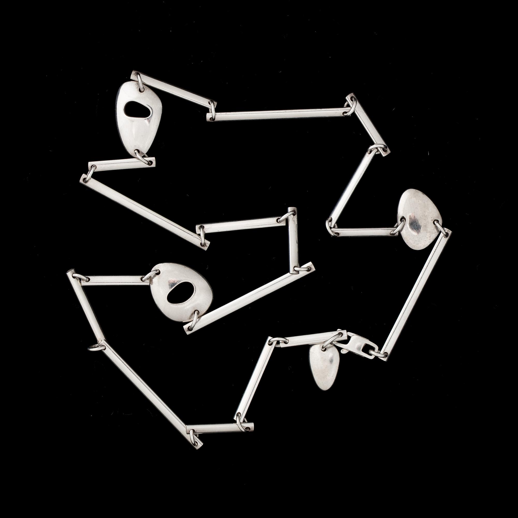 COLLIER, Sterling, Georg Jensen, Danmark. Vikt ca 18g.