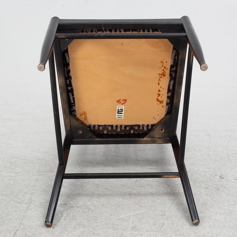 Kerstin Hörlin-Holmquist, Dining table with 8 chairs, 'Charlotte', Asko, Finland.