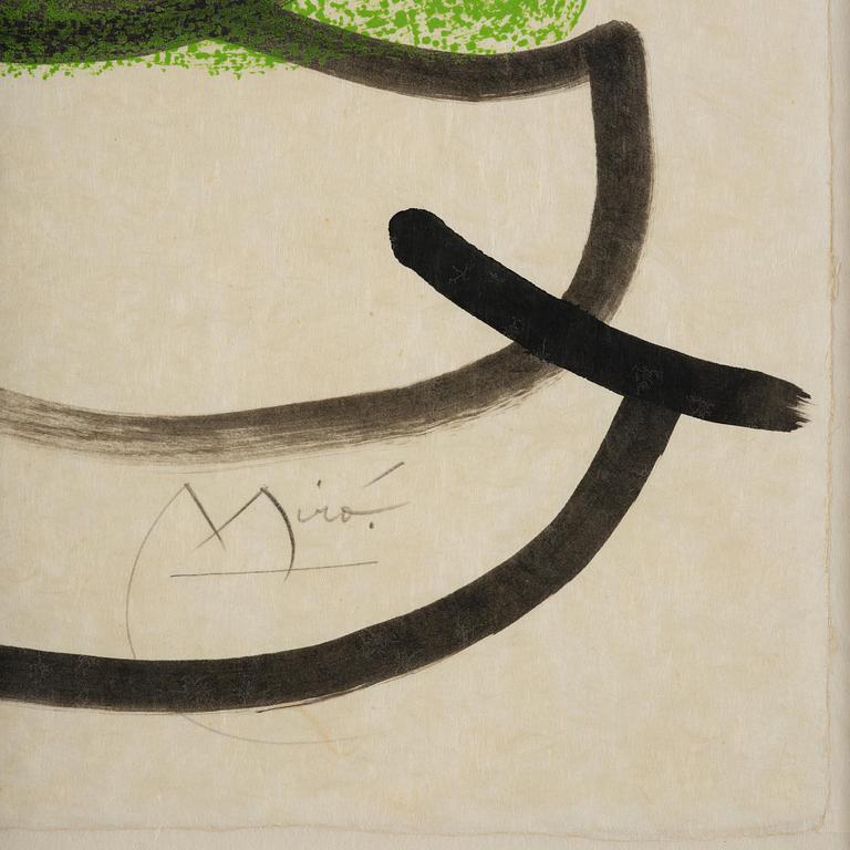 Joan Miró, Untitled, from: "Les Essencies de la Terra portfolio".