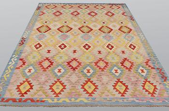 A carpet, Kilim, 297 x 205 cm.