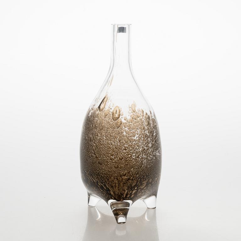 Björn Weckström, A 'Napoleon' decanter, signed Björn Weckstöm Nuutajärvi Notsjö.