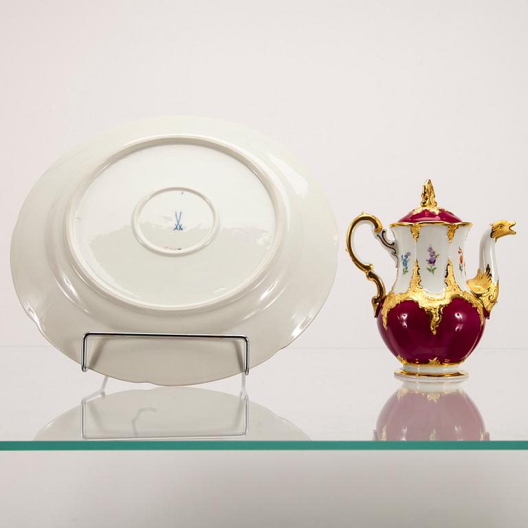 KANNA och FAT, porslin, Meissen 1934-72.