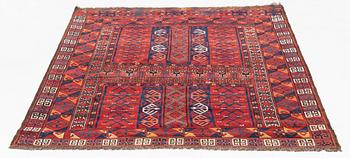 Ensi antik Beshir, ca 212 x 136-142 cm.
